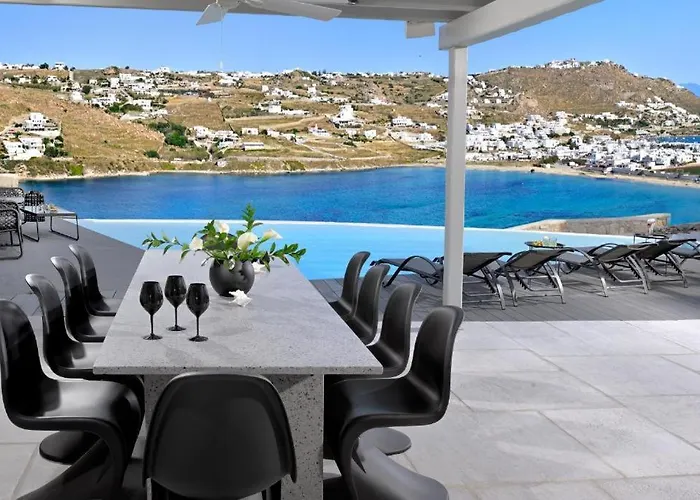 Luxury Mykonos In The Ornos Korfos Willa