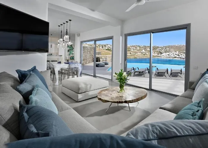Luxury Mykonos In The Ornos Korfos Mykonos Town