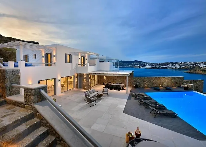 Luxury Mykonos In The Ornos Korfos Villa Mykonos Town