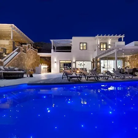 Villa Luxury Mykonos In The Ornos Korfos *
