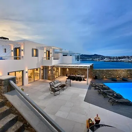 Luxury Mykonos In The Ornos Korfos Villa Mykonos Town