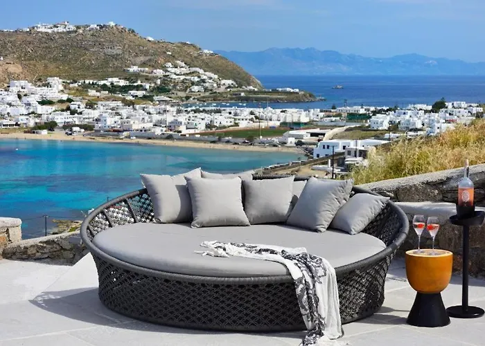 Luxury Mykonos In The Ornos Korfos