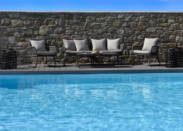 וילה Luxury Mykonos In The Ornos Korfos Mykonos Town