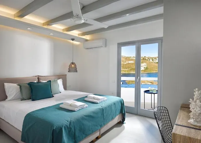 Luxury Mykonos In The Ornos Korfos וילה