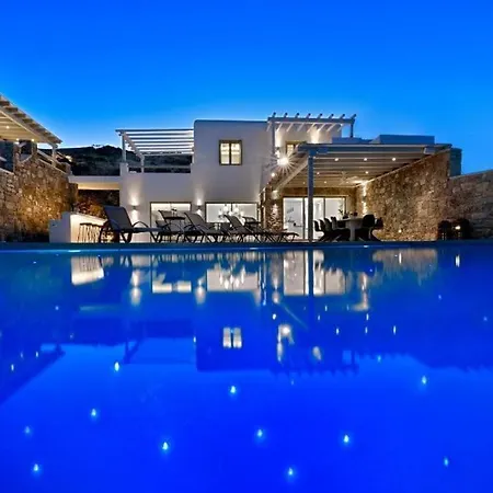 别墅 Luxury Mykonos In The Ornos Korfos