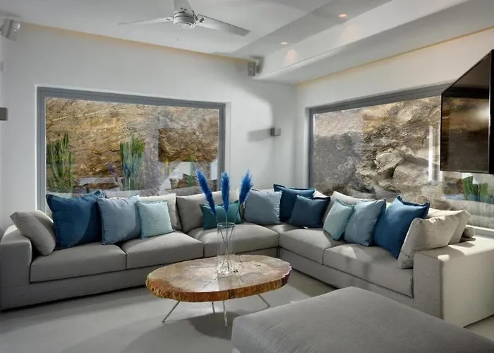 Luxury Mykonos In The Ornos Korfos 别墅 *