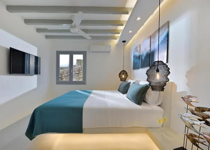 Luxury Mykonos In The Ornos Korfos 别墅